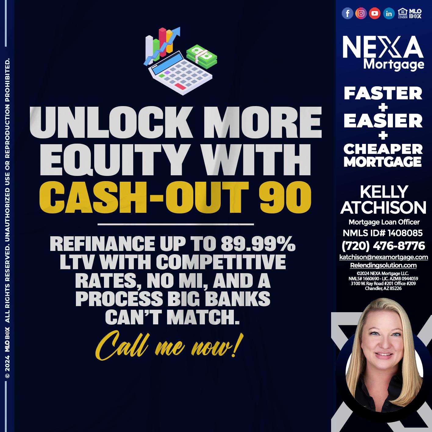 UNLOCK MORE - Kelly Atchison -Mortgage Loan Officer