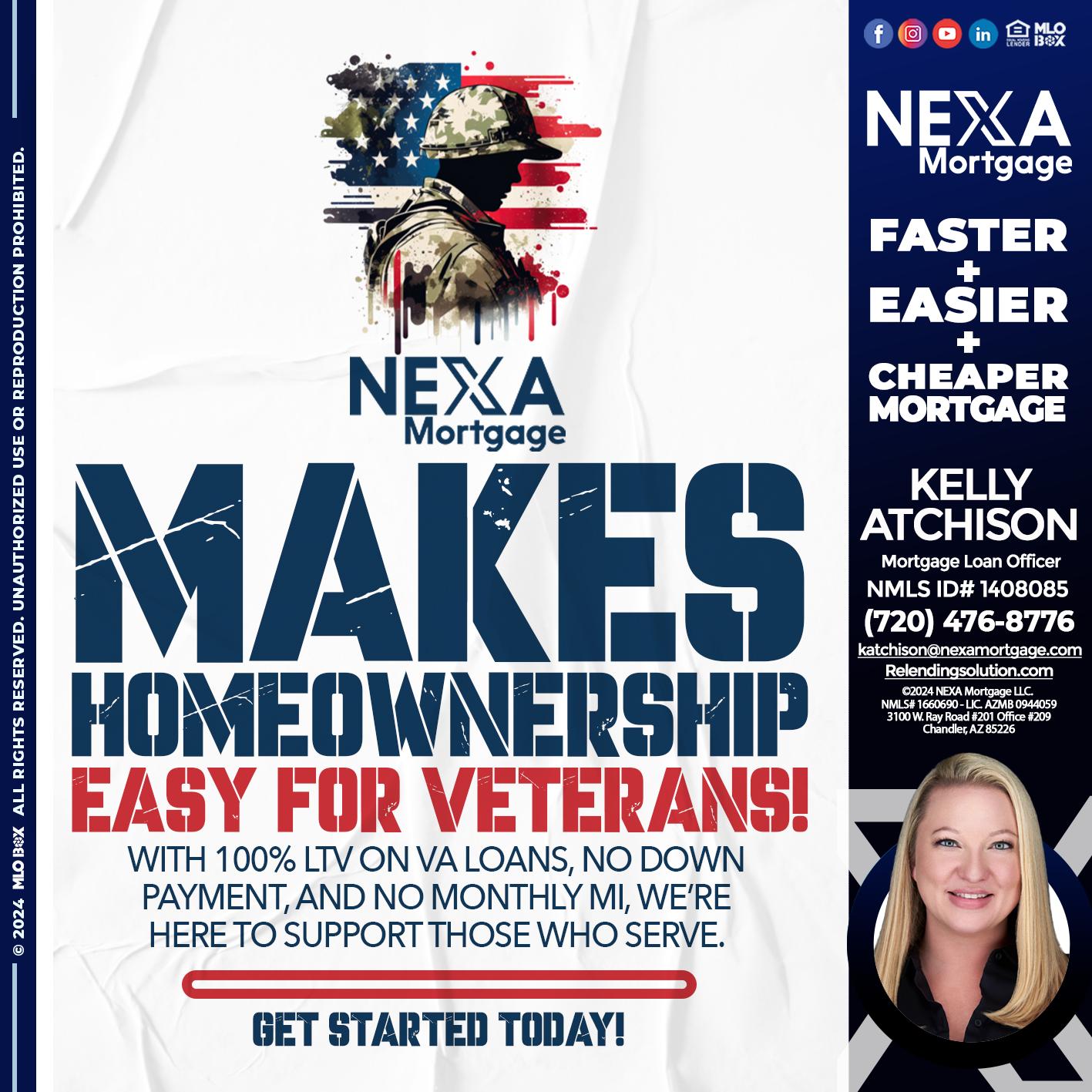 NEXA MAKES - Kelly Atchison -Mortgage Loan Officer